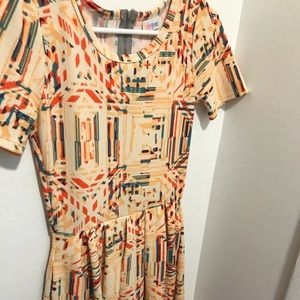 Yellow with patterns